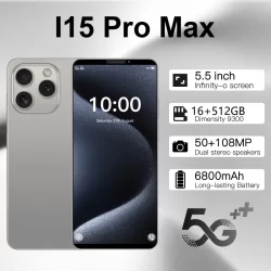 Celular Smartphone Android i15 Pro Max Celular Barato 5.5 Polegadas 16+512GB