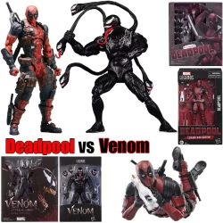 SHF Marvel Deadpool Mudança De Cara Articulado Ação Figura Modelo De Bonecos