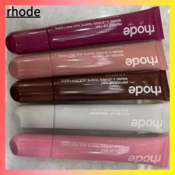 Rhode Máscara Hidratante Para Lábios Batom Colorido Vidro Dudu Gel Labial Bálsamo Cuidados Com