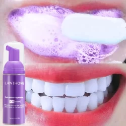Lanthome V34 Oral Care Pasta de dente para remover manchas de fumaça Dentes limpos 50ml