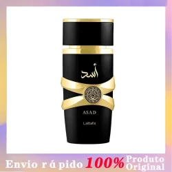 （Autêntico） Lattafa Asad Eau de Parfum Perfume Masculino 100ml