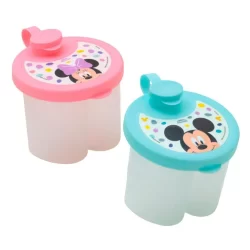 Dosador Porta Leite em Pó com Divisória Mickey OU Minnie Plasútil
