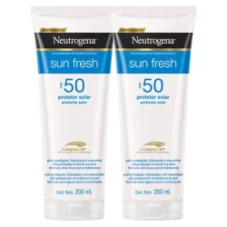 Kit 2 Protetor Solar Neutrogena Sun Fresh Corpo FPS 50 200ml