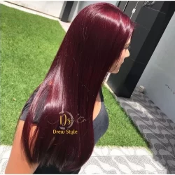 Cabelo Tic Tac Alongamento 150 Gramas 70 Centímetros Aplique Vermelho - Veeem Manaaaas