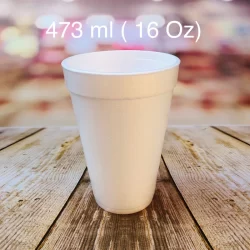 20 copos de isopor 473 ml térmico DARNEL 16 Oz para bebidas