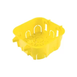 Caixa Derivacao 4x4 Drywall Amarelo 1/2 e 3/4 Pvc Tramontina