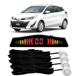 Sensor De Estacionamento Ré Yaris Todos Os Modelos Branco