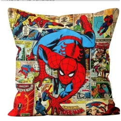 almofada homem aranha marvel hq 30x30