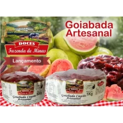 Goiabada cascão Fazenda de Minas 500 gramas e 1 Kg