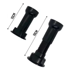 Pe Cozinha/armário/gabinete Plastico 15cm A 19cm Com Parafusos