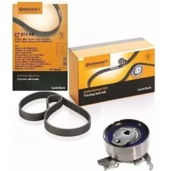KIT CORREIA DENTADA E TENSOR CORSA 1.0 2007 2008 2009 2010 2011 2012 COM HNBR ORIGINAL CONTINENTAL CONTITECH