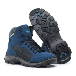 Bota Coturno 2190 Cores Adventure Unissex Em Sintético Trilha Esportes Atacador Sola Borracha