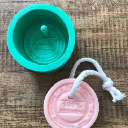 Molde de Silicone - 100% Artesanal Sabonete Vela Resina Biscuit