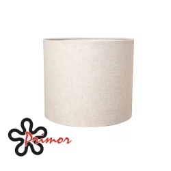 Cúpula de Abajur 35x35x30 Tecido Linho Decoração