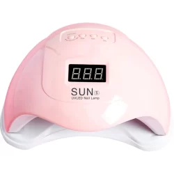 Cabine Sun 5 Led Uv De Unhas Digital 48w Bivolt  Estufa De Unha Gel Acrigel Porcela Sun5 24 Leds