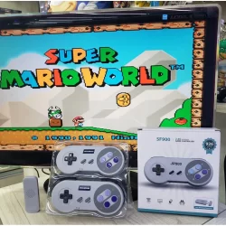 VIDEO GAME RETRO 920 JOGOS SUPER NINTENDO CONSOLE NINTENDO com 2 controles sem fio