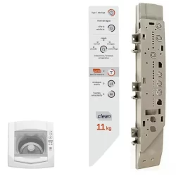 Painel E Adesivo Máquina De Lavar Brastemp Clean 11kg Bwc11a