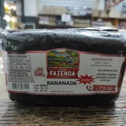 Bananada Sem açúcar Faz Minas 500g