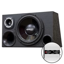 Caixa Trio Som Automotivo Falante 12 Modulo Taramps Tl-1500