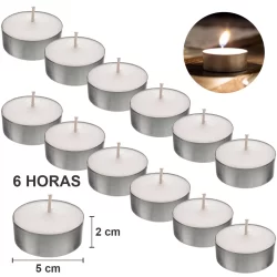 10 Velas Rechaud Decoração Refil Luminária Fondue Wax Melts