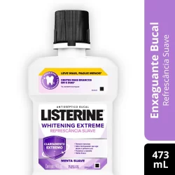 Enxaguante Bucal Listerine Whitening Extreme Menta 473ml
