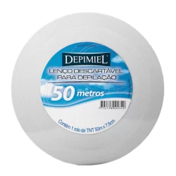 Lenço Tnt Descartável Depimiel para Depilação Rolo 50 metros