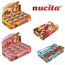 Nucita - Creme de avelãs - Sabores 10g c/48