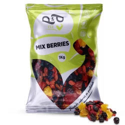 Mix Berries Cranberry GojiBerry GoldenBerry Uva Passa 1Kg