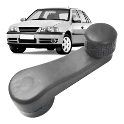 Manivela Vidro Gol Saveiro G2 G3 G4 G5 G6 Fox Polo Preta