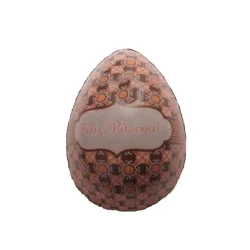 Blister Decorado com Transfer para Chocolate Ovo Feliz Páscoa 500G BLP0054 Stalden Rizzo Confeitaria
