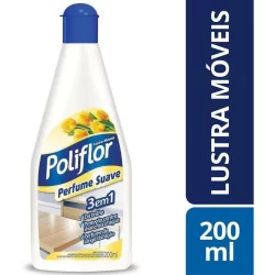 Lustra Móveis Poliflor Perfume Suave 200ml