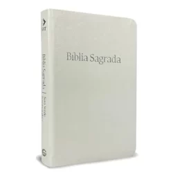 Bíblia Sagrada NVT | Slim | Letra Normal | Luxo | Branca