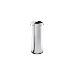 Lixeira Meia Lua Brinox Decorline 16,5 Litros Ø 20 x 59 cm Aço Inox