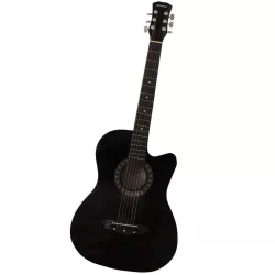 Violão Acústico Benoá JG-38C-BK Destro Direito 6 Cordas Aço Com Capa