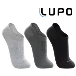 Kit 3 Pares Meia Lupo Invisível Unisex Algodão 03270-089