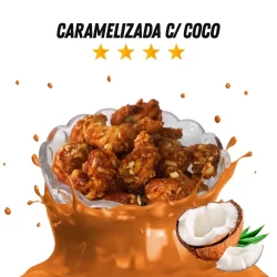 Castanha de Caju Caramelizada com Coco - P&P