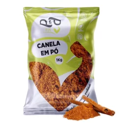 Canela em Pó Pura 1Kg - P&P
