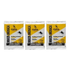 Mata Mosca Isca Granulada Dipil - 25g 3unidades
