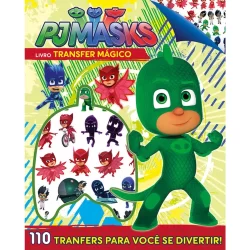 Pj Masks Livro Transfer Mágico
