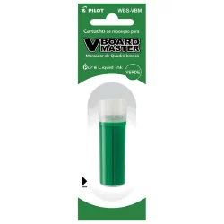 Refil de pincel p/quadro branco Verde Board Master Pilot