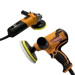 Kit Esmerilhadeira Angular Profissional 720w + Politriz Profissional 4500 Rpm 700w (110v ou 220v)