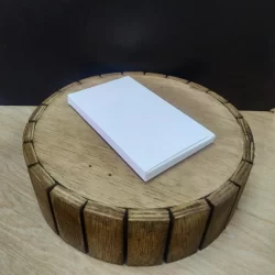 Caixa para Tablete de Chocolate N°1 Branco - ASSK - Rizzo