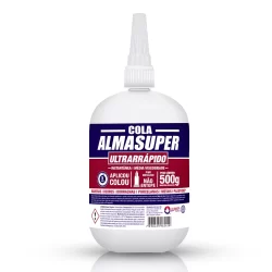 Cola Instantânea Ultrarrápido Almasuper Alta Qualidade 500g Artesanato Trabalhos Escolares Hobby