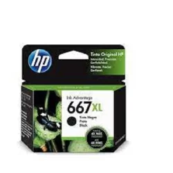 Cartucho HP 667xl Preto 667xl preto 667 xl black rende 3x mais Original Para Deskjet 2376, 2774, 2776, 6476
