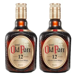 KIT 02 WHISKY OLD PARR 12 YEARS 1000ML