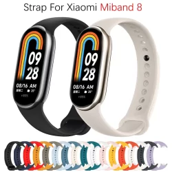 pulseira Para Mi Band 10 9 8 Cinta NFC Acessórios Esporte Borracha De Silicone SmartWatch correa Xiaomi MiBand
