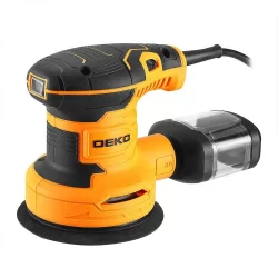 Lixadeira Orbital Profissional 220V Potência 320W 60Hz 14000rpm 5 Polegadas - Deko