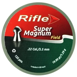 Chumbinho Para Carabina 5.5 Rifle Field Super Magnum 125uni.