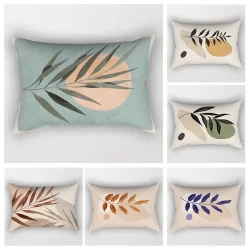 Decoração Nórdica De Outono Embrace Fronha De Almofada Planta De Sofá Boêmio Moderno Capa 30x50cm