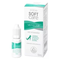 Colírio Substituto de Lágrima cão gato Vetguar 10ml SoftCare